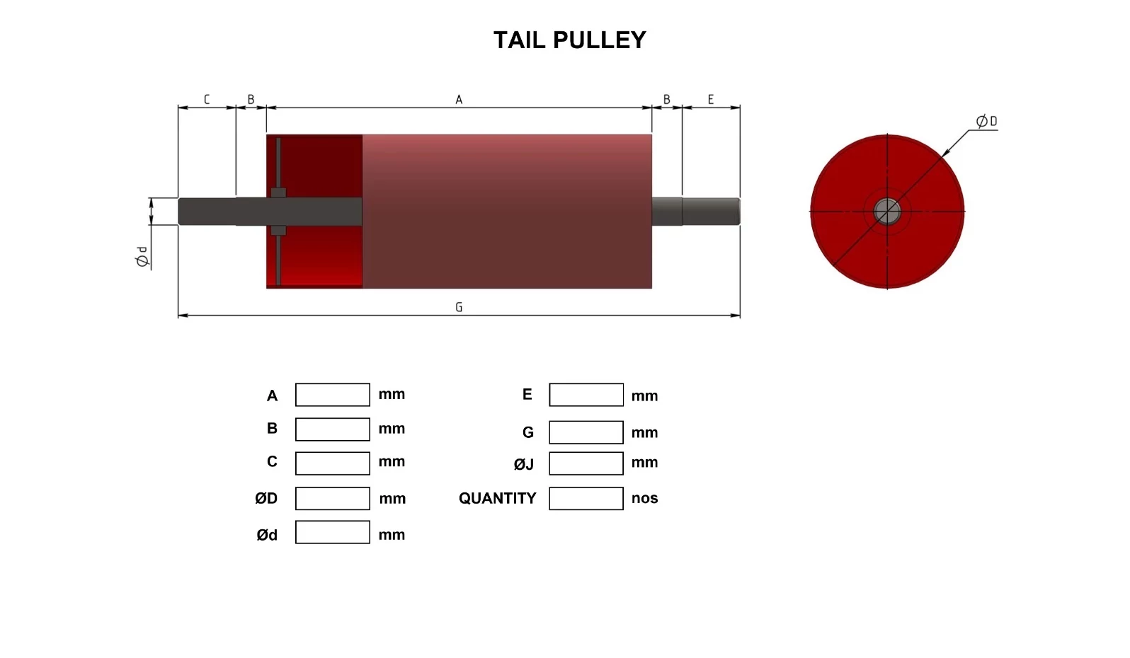 tail-pulley